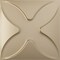 Ekena Millwork 11 7/8in. W x 11 7/8in. H Austin EnduraWall Decorative 3D Wall Panel Covers 0.98 Sq. Ft. WP12X12AUECE - alternate 1